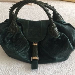 Fendi- Fendi Spy Bag- emerald green